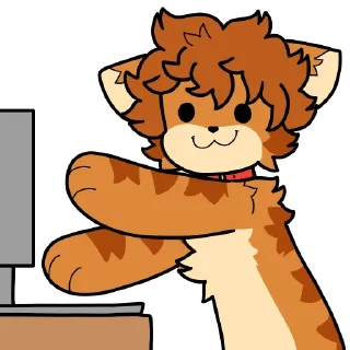🖥️-Denni (@DenniStickers), Telegram Sticker