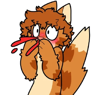 😳-Denni (@DenniStickers), Telegram Sticker