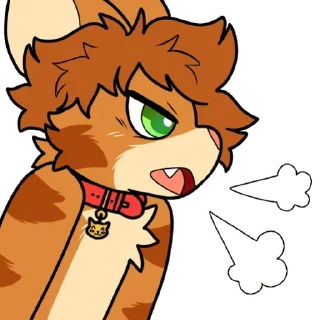 😾-Denni (@DenniStickers), Telegram Sticker
