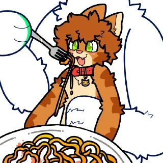 🍝-Denni (@DenniStickers), Telegram Sticker
