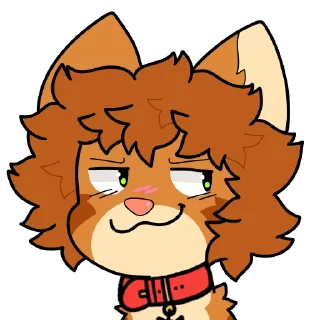 😼-Denni (@DenniStickers), Telegram Sticker