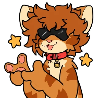😎-Denni (@DenniStickers), Telegram Sticker