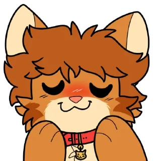 😽-Denni (@DenniStickers), Telegram Sticker