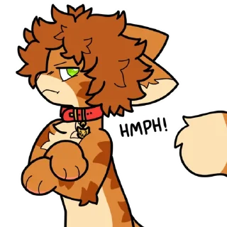 😾-Denni (@DenniStickers), Telegram Sticker