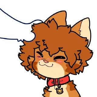 ☺️-Denni (@DenniStickers), Telegram Sticker