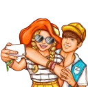 🤓-Desperate Housewives, Telegram Sticker