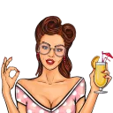 🥂-Desperate Housewives, Telegram Sticker