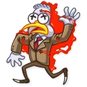 😲-Detective Caplini, Telegram Sticker