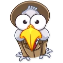 😨-Detective Caplini, Telegram Sticker