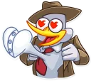 🥰-Detective Caplini, Telegram Sticker