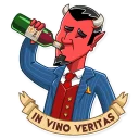 🍷-Devil In You, Telegram Sticker
