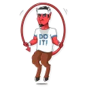 🏋-Devil In You, Telegram Sticker