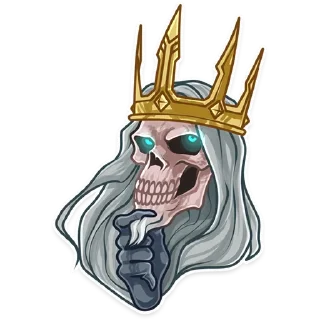 🤔-Diablo, Telegram Sticker
