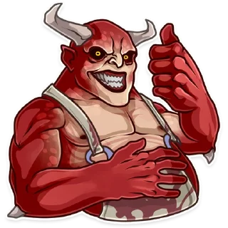 👍-Diablo, Telegram Sticker
