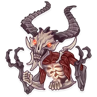 😠-Diablo, Telegram Sticker