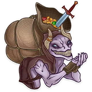 😏-Diablo, Telegram Sticker