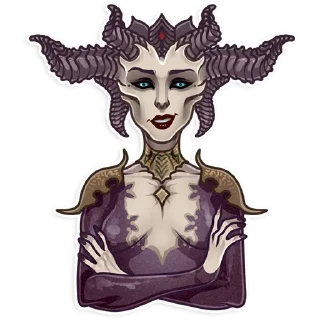 😏-Diablo, Telegram Sticker