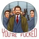 😈-Die Hard, Telegram Sticker