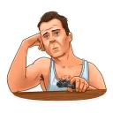 😐-Die Hard, Telegram Sticker