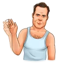 👋-Die Hard, Telegram Sticker