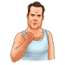💪-Die Hard, Telegram Sticker