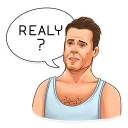 😑-Die Hard, Telegram Sticker