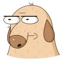 😐-Diggy animated :: @stickroom, Telegram Sticker