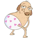 🍑-Diggy animated :: @stickroom, Telegram Sticker