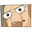 😰-Diggy animated :: @stickroom, Telegram Sticker