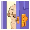 👁-Diggy animated :: @stickroom, Telegram Sticker