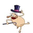 🎩-Diggy animated :: @stickroom, Telegram Sticker