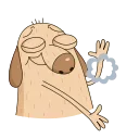 ☺️-Diggy animated :: @stickroom, Telegram Sticker