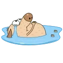 😭-Diggy animated :: @stickroom, Telegram Sticker