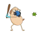 🦠-Diggy animated :: @stickroom, Telegram Sticker