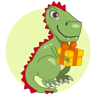 ☺️-Дино Грино, Telegram Sticker