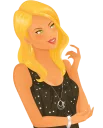 🤔-Glam.or Girls, Telegram Sticker