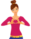 😍-Glam.or Girls, Telegram Sticker