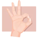 👌-Glam.or Girls, Telegram Sticker