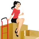 👍-Glam.or Girls, Telegram Sticker