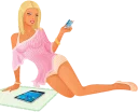 💳-Glam.or Girls, Telegram Sticker
