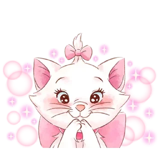 🥰-Disney's Marie Girly @HanaParadise, Telegram Sticker