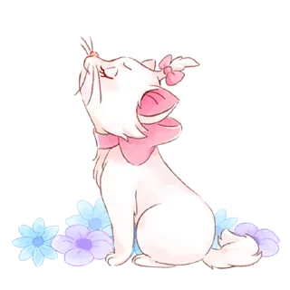 😒-Disney's Marie Girly @HanaParadise, Telegram Sticker
