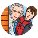 👀-Back to the Future, Telegram Sticker