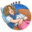 😴-Back to the Future, Telegram Sticker