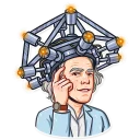 😏-Back to the Future, Telegram Sticker