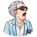 😨-Back to the Future, Telegram Sticker