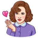 😘-Back to the Future, Telegram Sticker