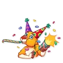 🎉-Mr. Kangaroo, Telegram Sticker