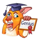 🎓-Mr. Kangaroo, Telegram Sticker