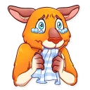 😢-Mr. Kangaroo, Telegram Sticker